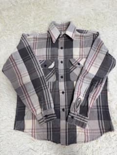 70〜80s FIVE BROTHER 長袖チェックネルシャツ USA製のサムネイル