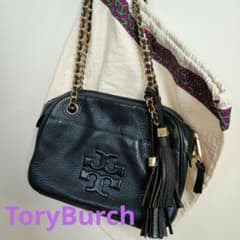 Tory Burch ブラックショルダーバッグ （ジャンク品）のサムネイル