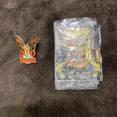 모슬라 MOTHRA 핀 배지 토호 고질라 시리즈 신품과 중고품 2 개 세트