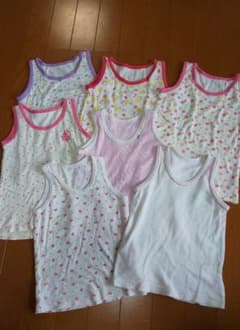 女の子 肌着 タンクトップ  95のサムネイル