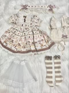 MELODY.C chocolate factory ワンピースセット ミルクSのサムネイル