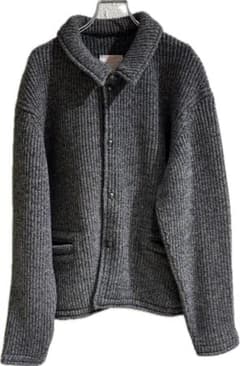 NICENESS 25AW B.BEN ウールシャンブレービーチニットジャケット