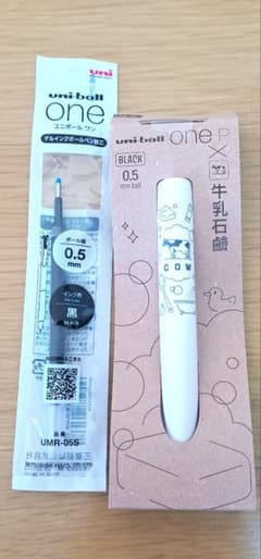 신품 한정 우유 비누 볼펜 유니볼 one