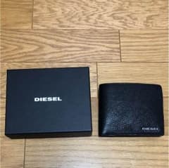 新品未使用 DIESEL 折財布 ブラックのサムネイル
