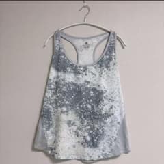 ★OLDNAVY★スプラッター柄 グレータンクトップ【M】