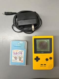 黄色 ゲームボーイポケット ポケット専用ACアダプタ付き 他充電 GOLDカラー 希少‼︎ゲームボーイポケットLIGHT - ゲームボーイ Nintendo Switch