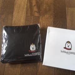 ソフトバンク　SoftBank HAWKS  おとうさん犬　ボストンバッグのサムネイル