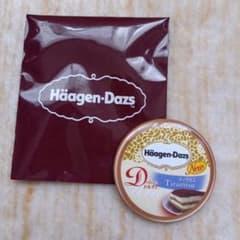 ハーゲンダッツ　缶バッジ