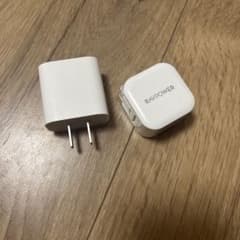 RAVPOWER 電源アダプター ホワイト 角型のサムネイル