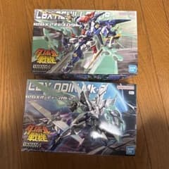LBX オーディーンマークⅡ、アキレスD9 ダンボール戦機　セット ダンボール戦機 LBXアキレスD9 オーディーンMk-2 2機セット 未組立