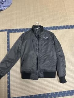 【超美品】ALPHA INDUSTRIES MA-1 オリーブグリーン Mのサムネイル