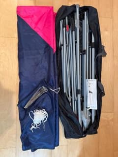 【値下げ】Coleman EZ CANOPY ST II ピンク タープ本体のサムネイル