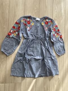 WILL MERY　ウィルメリー　キッズ　刺繍ワンピース　120のサムネイル