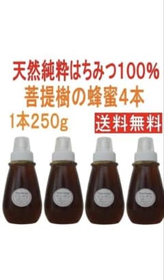 専用出品★天然純粋はちみつ100%菩提樹の蜂蜜16本 天然純粋はちみつ100%菩提樹の蜂蜜250gX4本☆送料無料☆ - メルカリ