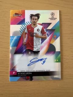 s*1様 Topps 上田綺世　フェイエノールト　サインカード　美品　25シリ 美品】上田綺世 直筆サインカード フェイエノールト topps 日本代表