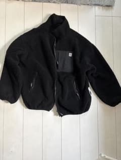 VISION STREET WEAR ボアジャケット ブラックのサムネイル