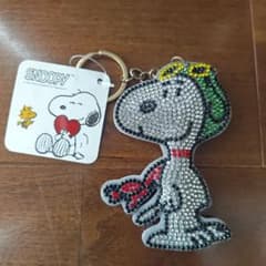SNOOPY スヌーピー ラインストーン キーホルダーのサムネイル