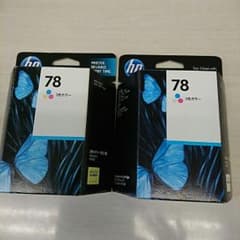 hp78 ３色カラーインク  訳あり ２本セットのサムネイル