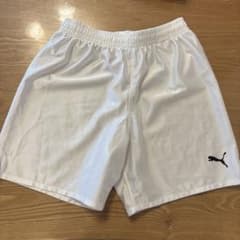 PUMA サッカー ハーフパンツ ホワイト 160のサムネイル