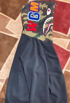 A BATHING APE  シャークパーク　迷彩×黒のサムネイル