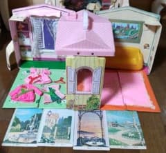 〈当時品〉リカちゃんトリオハウス 1849当時物【初代リカちゃんトリオハウス】初代リカちゃん 1968