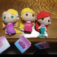 ディズニープリンセス ぬいぐるみのサムネイル