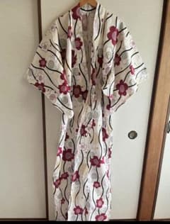 花柄 浴衣 単品のサムネイル