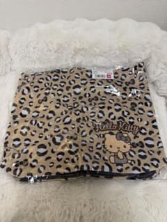 ハローキティ ヒョウ柄 底マチボアトートのサムネイル