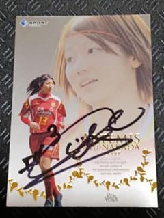 仲田歩夢 直筆サインカ―ド INAC神戸 リアルヴィ―ナス インサ―トカ―ド
