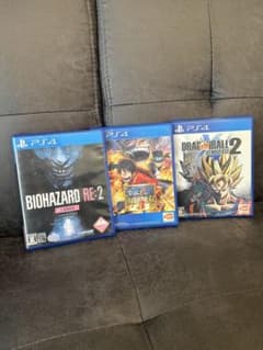 PS4 ゲームソフト 3本セットのサムネイル