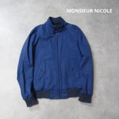 MONSIEUR NICOLE / スイングトップ ブルゾン ジャケット リネン - メルカリ