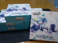 【希少】ヴァイスシュヴァルツ/プロセカvol.1未開封シュリンク付き6box 希少】ヴァイスシュヴァルツ/プロセカvol.1未開封シュリンク付き6box
