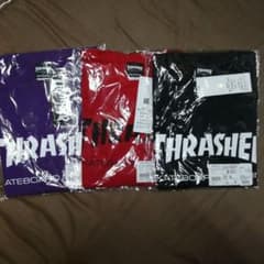 THRASHER スラッシャー Tシャツ 半袖XL 新品3枚セット ,黒,赤,紫のサムネイル