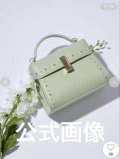 CELFORD スタッズ付きハンドバッグ ミント - メルカリ
