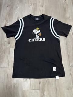 HUF × PEANUTS コラボ Tシャツ ブラック XLのサムネイル