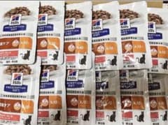 ヒルズ食事療法食猫用腎臓ケアやわらかサーモン＆グレイビーソース12袋のサムネイル