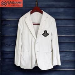 EVISU YAMANE ホワイトデニム テーラードジャケット オフ白 36 EVISU YAMANE ホワイトデニム テーラードジャケット オフ白 36 - メルカリ