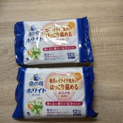 命の母 ホワイト カイロ おなか用 8個入×2袋のサムネイル