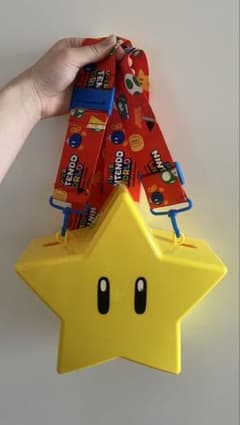 スター型バッグ マリオキャラクター柄のサムネイル