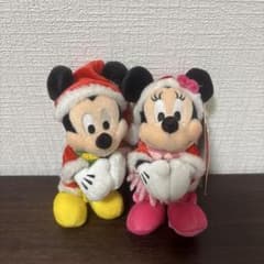 ミッキー ミニー ぬいぐるみ クリスマスのサムネイル