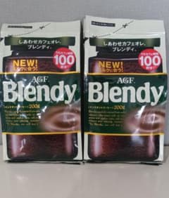 AGF Blendy インスタントコーヒー 200g 2袋セット - メルカリ