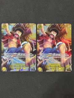 몽키 D루피 SEC 신의 섬의 모험 OP-15 ONE PIECE 카드 2장