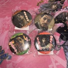 龍が如く 真島吾朗 缶バッジ 4個セットのサムネイル