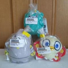 ちびゴジラ ゴムひも付きぬいぐるみ 全3種セット