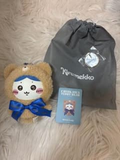 ちいかわ Kirameko Teddy Bear ハチワレ きらめっこ