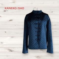 KANEKO ISAO】マオカラー キルティングジャケット チャイナ釦 レア
