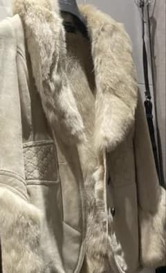 GUCCI グッチ リアル ムートン レザー ファー コート GG柄 40 - メルカリ