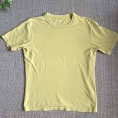 UNIQLO クルーネック Tシャツ イエローのサムネイル