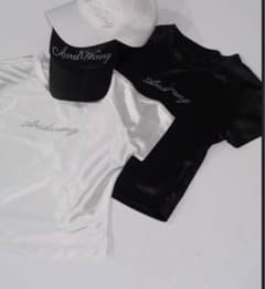Andwang AND Bijou tee ホワイト