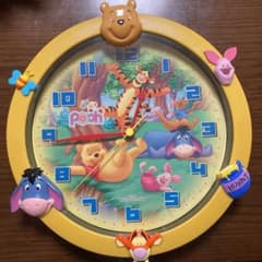 Aqua様専用　プーさんの掛け時計のサムネイル